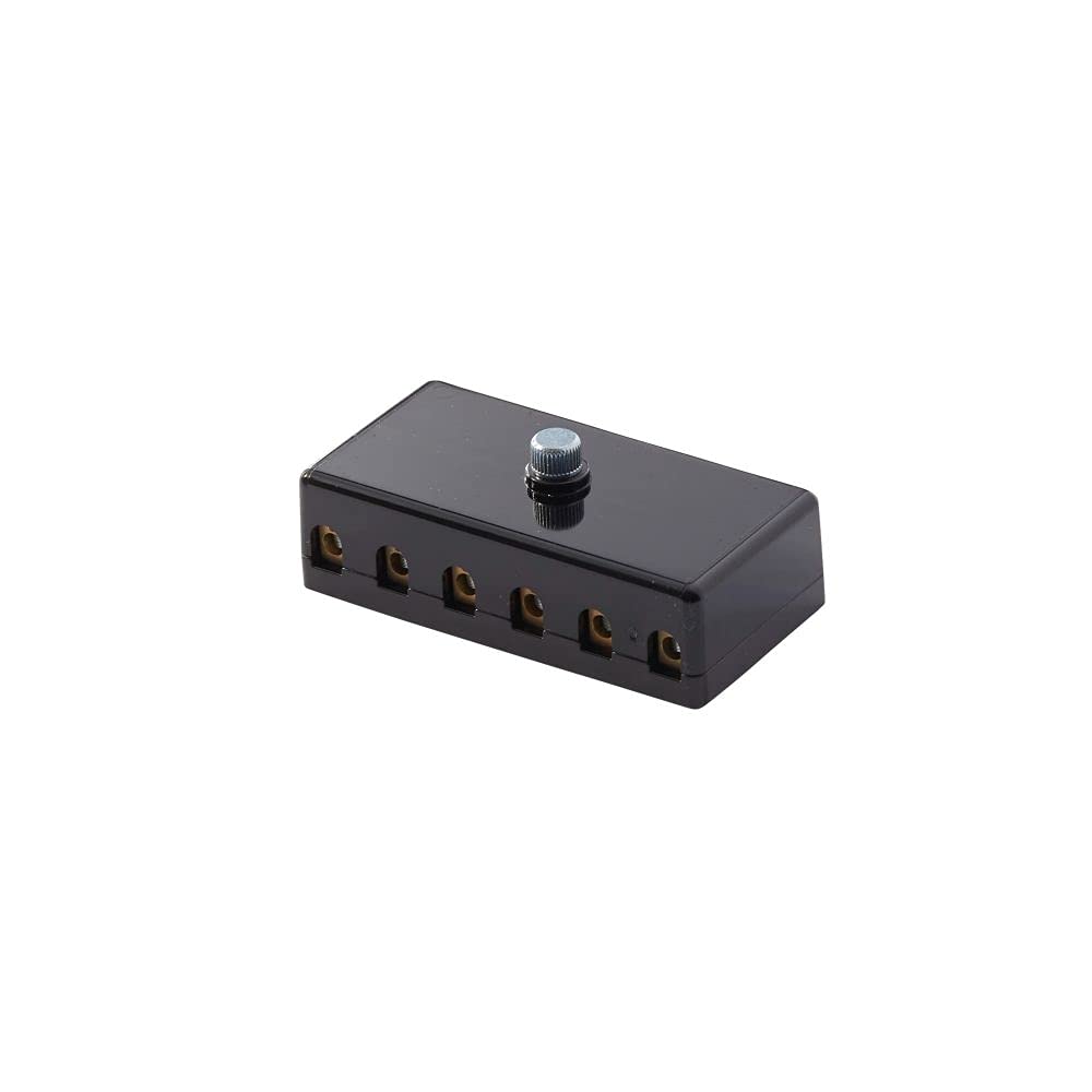 HELLA Sicherungsdose - 6-polig - 8A - schwarz - Stecker: Schraubkontakt - 8JD 002 291-201 HELLA Sicherungsdose - 6-polig - 8A - schwarz - Stecker: Schraubkontakt - 8JD 002 291-201 von Hella