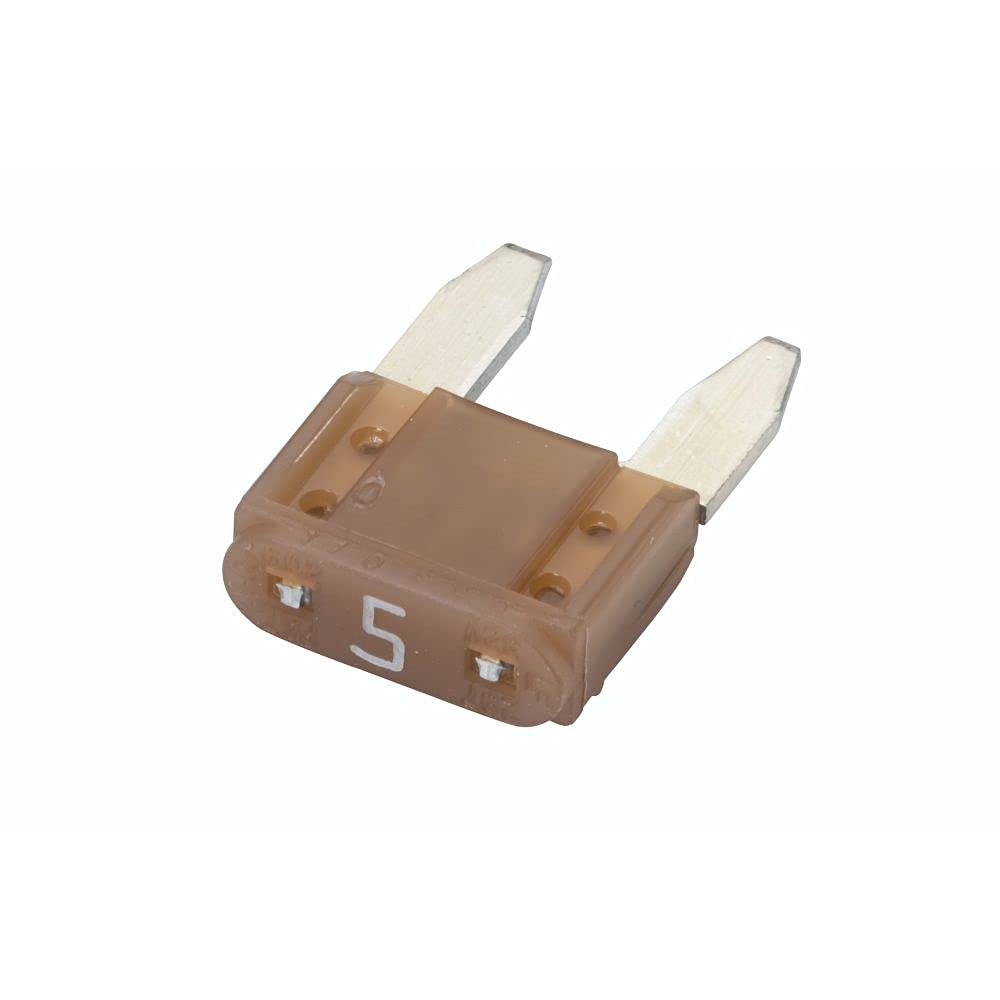 HELLA - Sicherung - Mini-Flachstecksicherung - 5A - beige - Menge: 5 - 8JS 728 596-811 von Hella