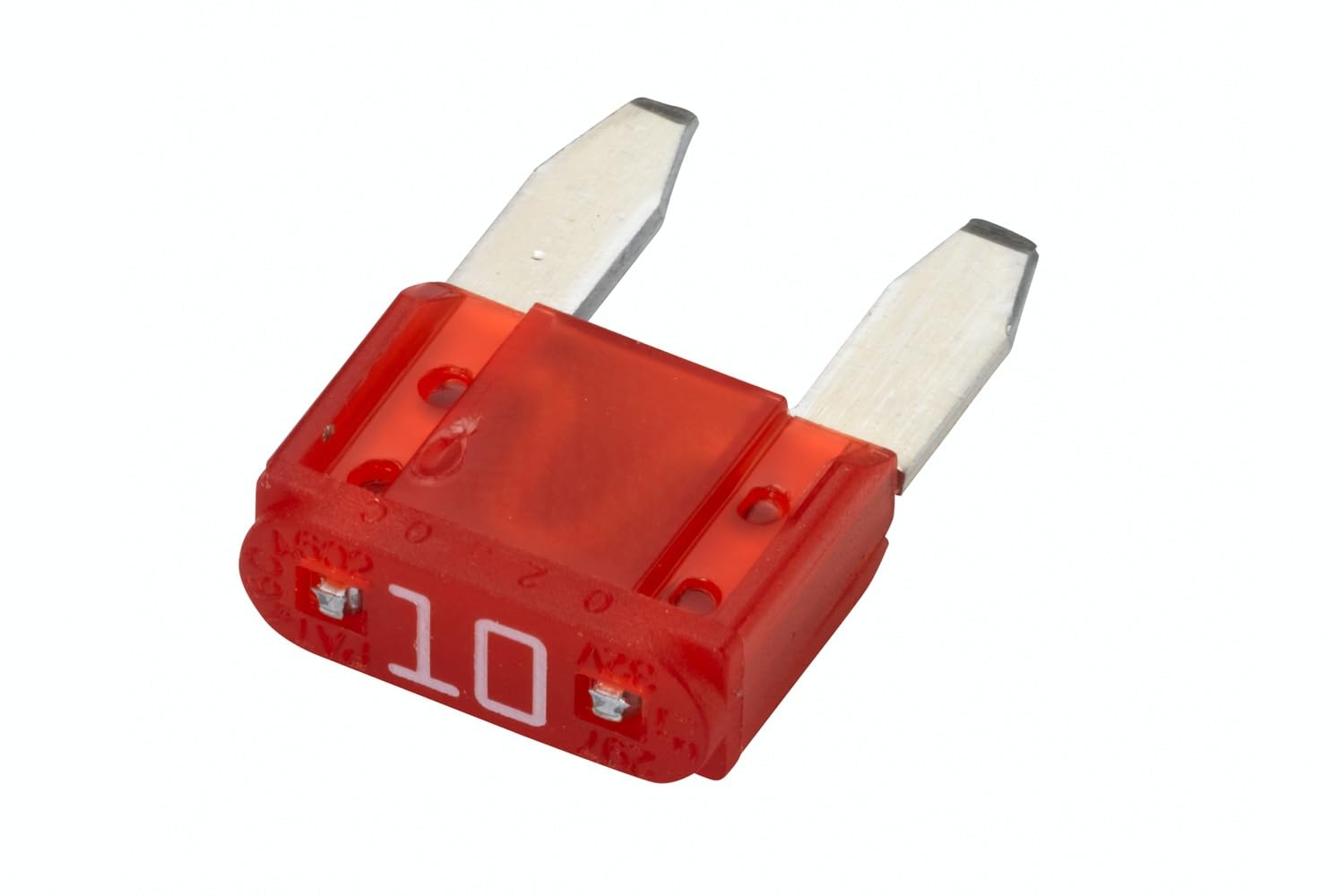 HELLA - Sicherung - Mini-Flachstecksicherung - 10A - rot - Menge: 5 - 8JS 728 596-821 von Hella