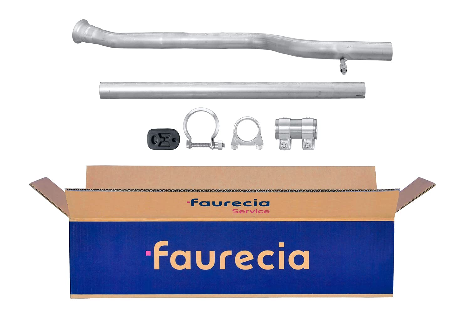 HELLA 8LA 366 007-021 Reparaturrohr, Katalysator - Easy2Fit® Kit - zweiteilig - Set mit Anbauteilen - für u.a. PEUGEOT 106 II HELLA 8LA 366 007-021 Reparaturrohr, Katalysator - Easy2Fit® Kit - zweiteilig - Set mit Anbauteilen - für u.a. PEUGEOT 106 II von Hella