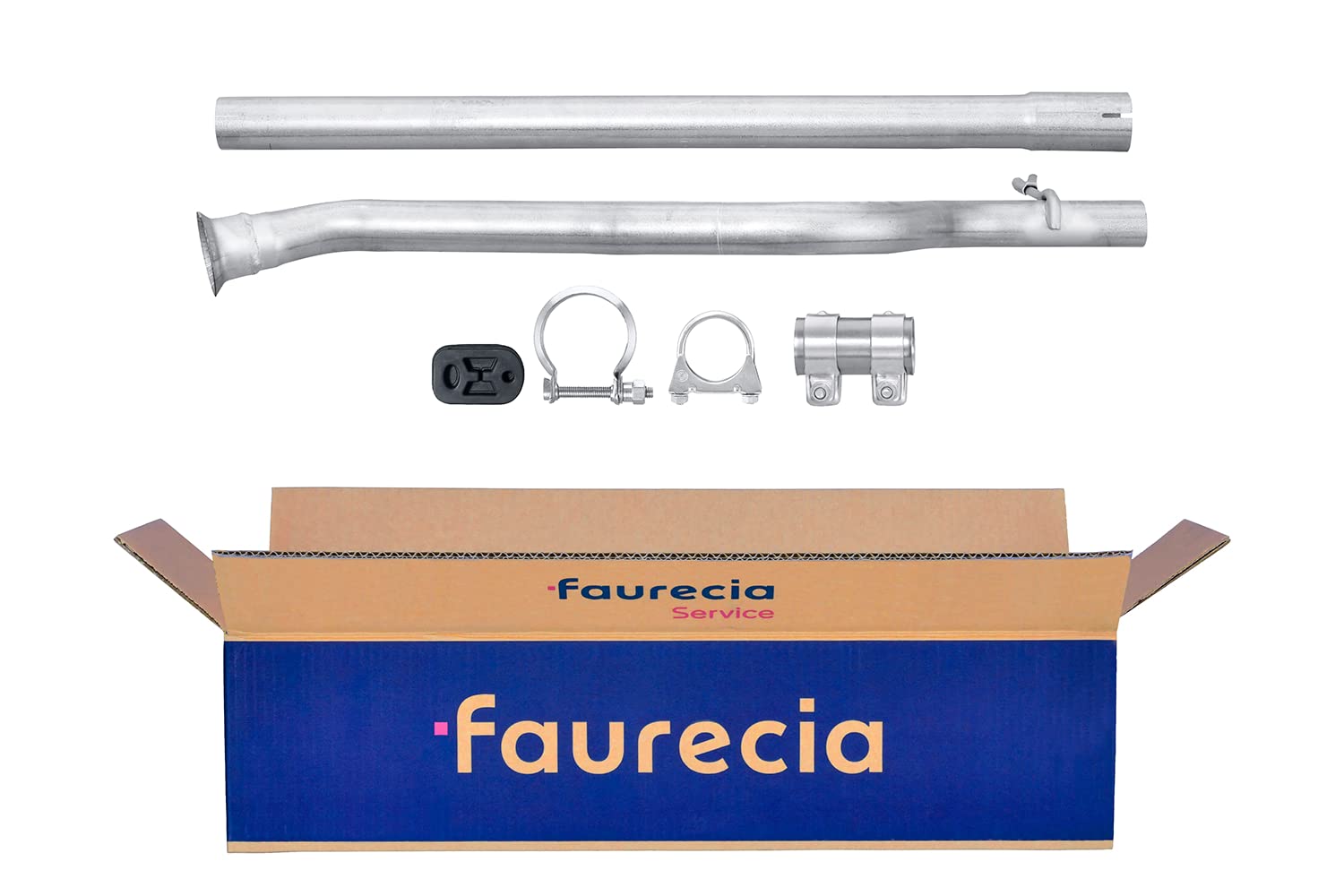 HELLA 8LA 366 007-221 Reparaturrohr, Katalysator - Easy2Fit® Kit - zweiteilig - Set mit Anbauteilen - für u.a. PEUGEOT 106 II HELLA 8LA 366 007-221 Reparaturrohr, Katalysator - Easy2Fit® Kit - zweiteilig - Set mit Anbauteilen - für u.a. PEUGEOT 106 II von Hella