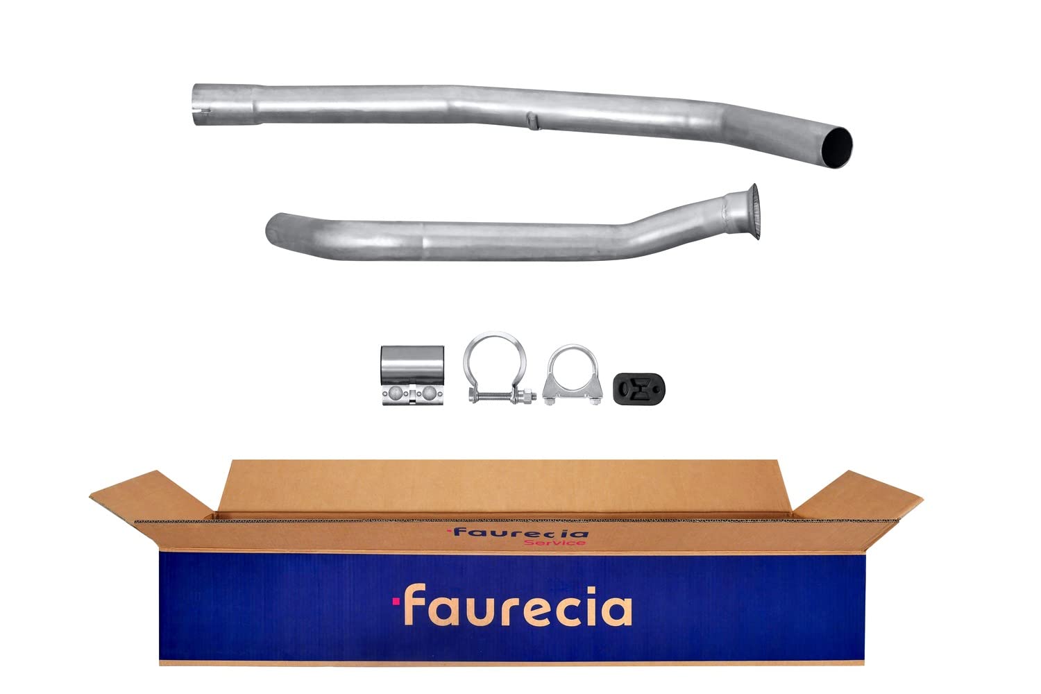 HELLA 8LA 366 007-301 Reparaturrohr, Katalysator - Easy2Fit® Kit - zweiteilig - Set mit Anbauteilen - für u.a. PEUGEOT 306 HELLA 8LA 366 007-301 Reparaturrohr, Katalysator - Easy2Fit® Kit - zweiteilig - Set mit Anbauteilen - für u.a. PEUGEOT 306 von Hella