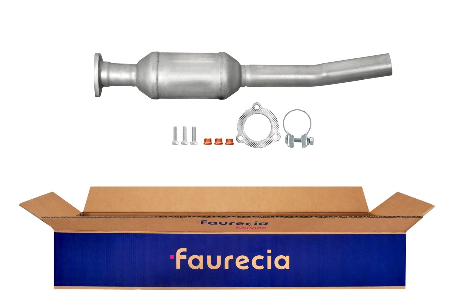 HELLA 8LE 366 051-561 Katalysator - Easy2Fit® Kit - Euro 2 - einteilig - Set mit Anbauteilen - für u.a. FORD GALAXY I von Hella