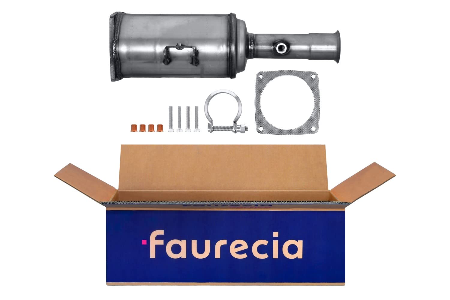 HELLA 8LG 366 070-861 Dieselpartikelfilter - Easy2Fit® Kit - Euro 3 - einteilig - Set mit Anbauteilen (überwiegend Langstreckenverkehr) - für u.a. LANCIA PHEDRA von Hella