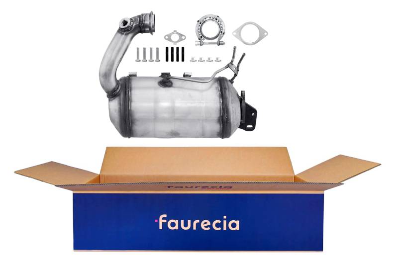 HELLA 8LG 366 071-251 Dieselpartikelfilter - Easy2Fit Kit - Euro 5 - einteilig - Set mit Anbauteilen - Cordierit (überwiegend Langstreckenverkehr) von Hella