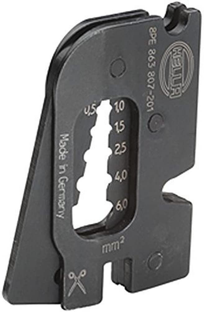 HELLA Crimpzangeneinsatz - Metall - schwarz - Clip and Strip/Profi,Typ I,II & III - 8PE 863 807-201 HELLA Crimpzangeneinsatz - Metall - schwarz - Clip and Strip/Profi,Typ I,II & III - 8PE 863 807-201 von Hella