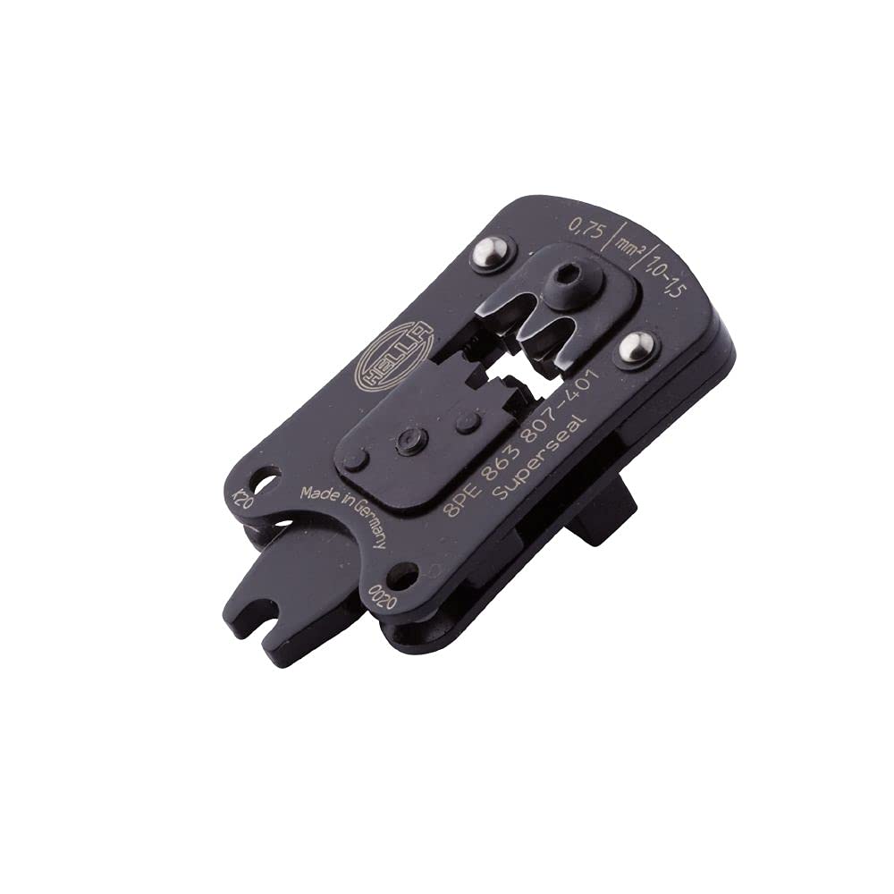 HELLA 8PE 863 807-401 Crimpzangeneinsatz - Metall - schwarz - SUPERSEAL HELLA 8PE 863 807-401 Crimpzangeneinsatz - Metall - schwarz - SUPERSEAL von Hella