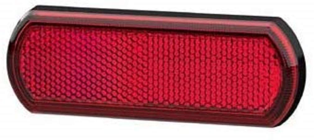 HELLA 8RA 013 403-001 Rückstrahler - Shapeline Tech - Lichtscheibenfarbe: rot - rechteckig - geklebt/Anbau - für waagerechte Befestigung - hinten - Menge: 1 HELLA 8RA 013 403-001 Rückstrahler - Shapeline Tech - Lichtscheibenfarbe: rot - rechteckig - geklebt/Anbau - für waagerechte Befestigung - hinten - Menge: 1 von Hella