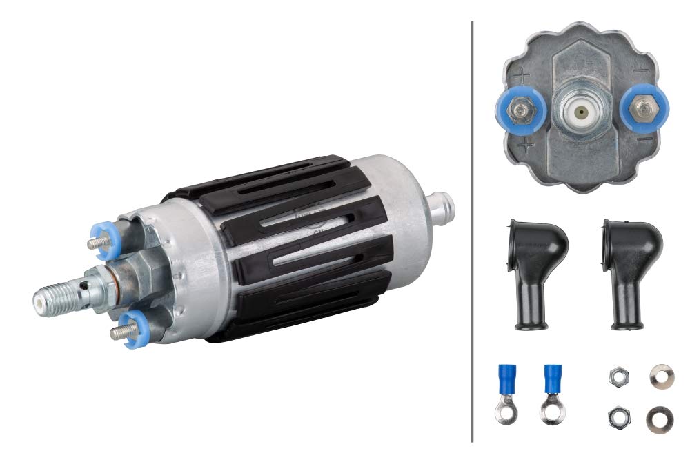 HELLA 8TF 358 146-191 Kraftstoffpumpe - elektrisch - mit Anbaumaterial - entkoppelt HELLA 8TF 358 146-191 Kraftstoffpumpe - elektrisch - mit Anbaumaterial - entkoppelt von Hella
