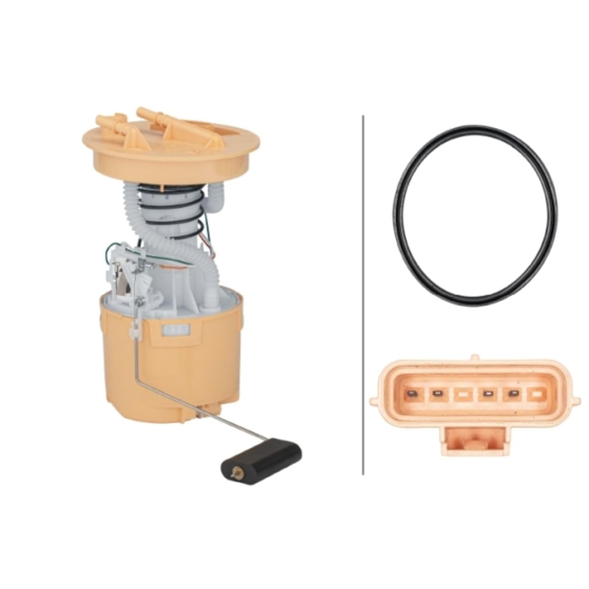 HELLA 8TF 358 303-191 Tankgeber - 12V - elektrisch - 4-polig - mit Dichtung HELLA 8TF 358 303-191 Tankgeber - 12V - elektrisch - 4-polig - mit Dichtung von Hella