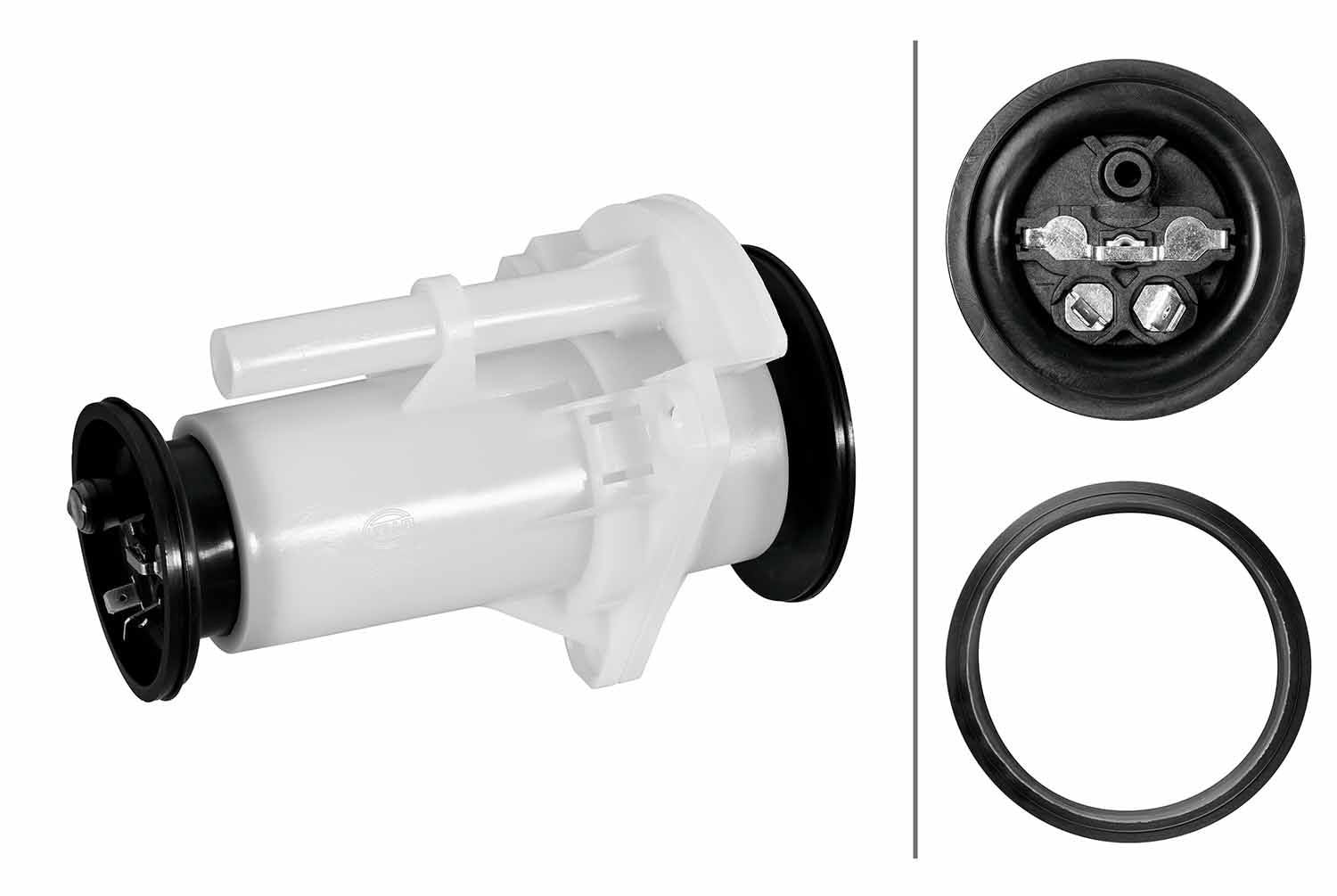 HELLA 8TF 358 306-321 Schlingertopf, Kraftstoffpumpe - elektrisch - 2-polig - mit Dichtung/ohne Tankgeber HELLA 8TF 358 306-321 Schlingertopf, Kraftstoffpumpe - elektrisch - 2-polig - mit Dichtung/ohne Tankgeber von Hella
