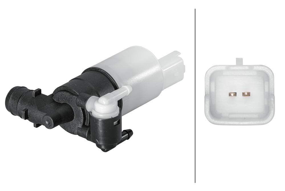 HELLA 8TW 006 848-161 Waschwasserpumpe, Scheibenreinigung - 12V - elektrisch HELLA 8TW 006 848-161 Waschwasserpumpe, Scheibenreinigung - 12V - elektrisch von Hella