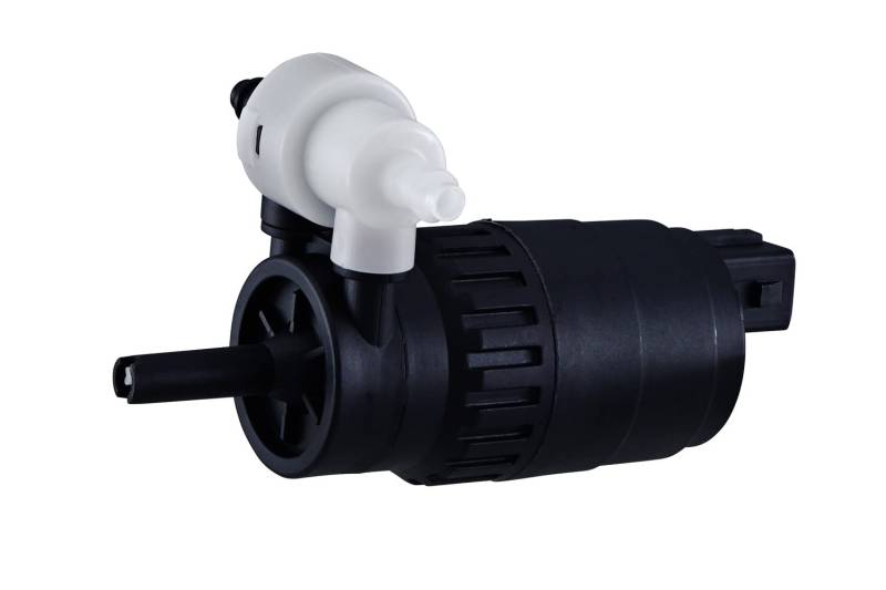 HELLA 8TW 006 849-331 Waschwasserpumpe, Scheibenreinigung - 12V - elektrisch - Dualpumpe - Steckergehäuseform: rechteckig von Hella