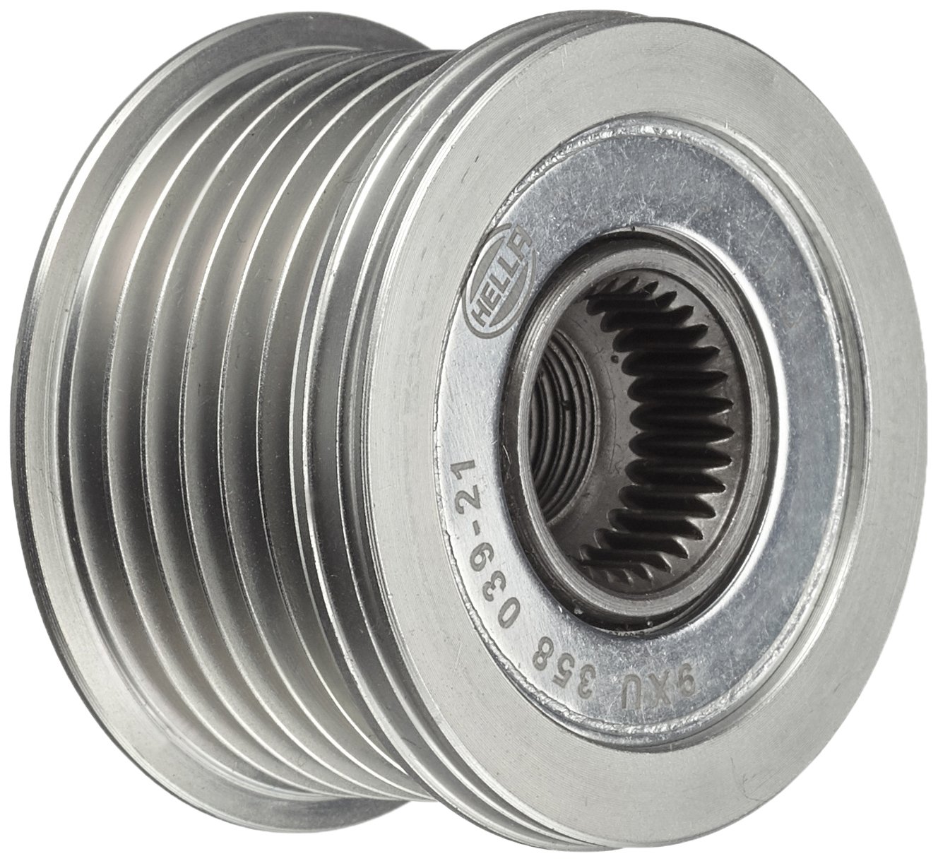 HELLA 9XU 358 039-211 Generatorfreilauf - Gewindemaß: M14x1,5 - Anzahl der Rillen: 6 - mit Kappe HELLA 9XU 358 039-211 Generatorfreilauf - Gewindemaß: M14x1,5 - Anzahl der Rillen: 6 - mit Kappe von Hella