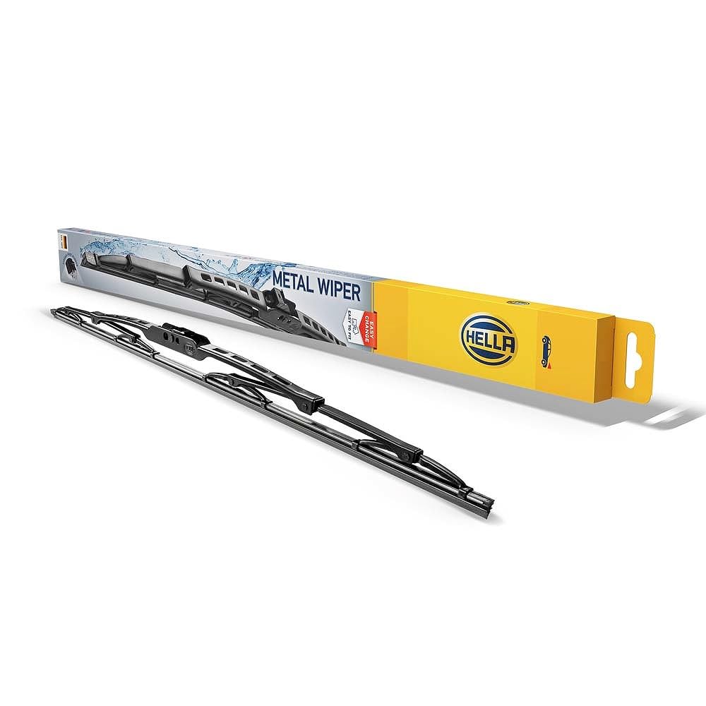 HELLA 9XW 178 878-281 Metal Wiper Scheibenwischer - WP70 - Bügelwischerblatt - für Linkslenker - 28" - 700mm - vorne - Menge: 1 von Hella