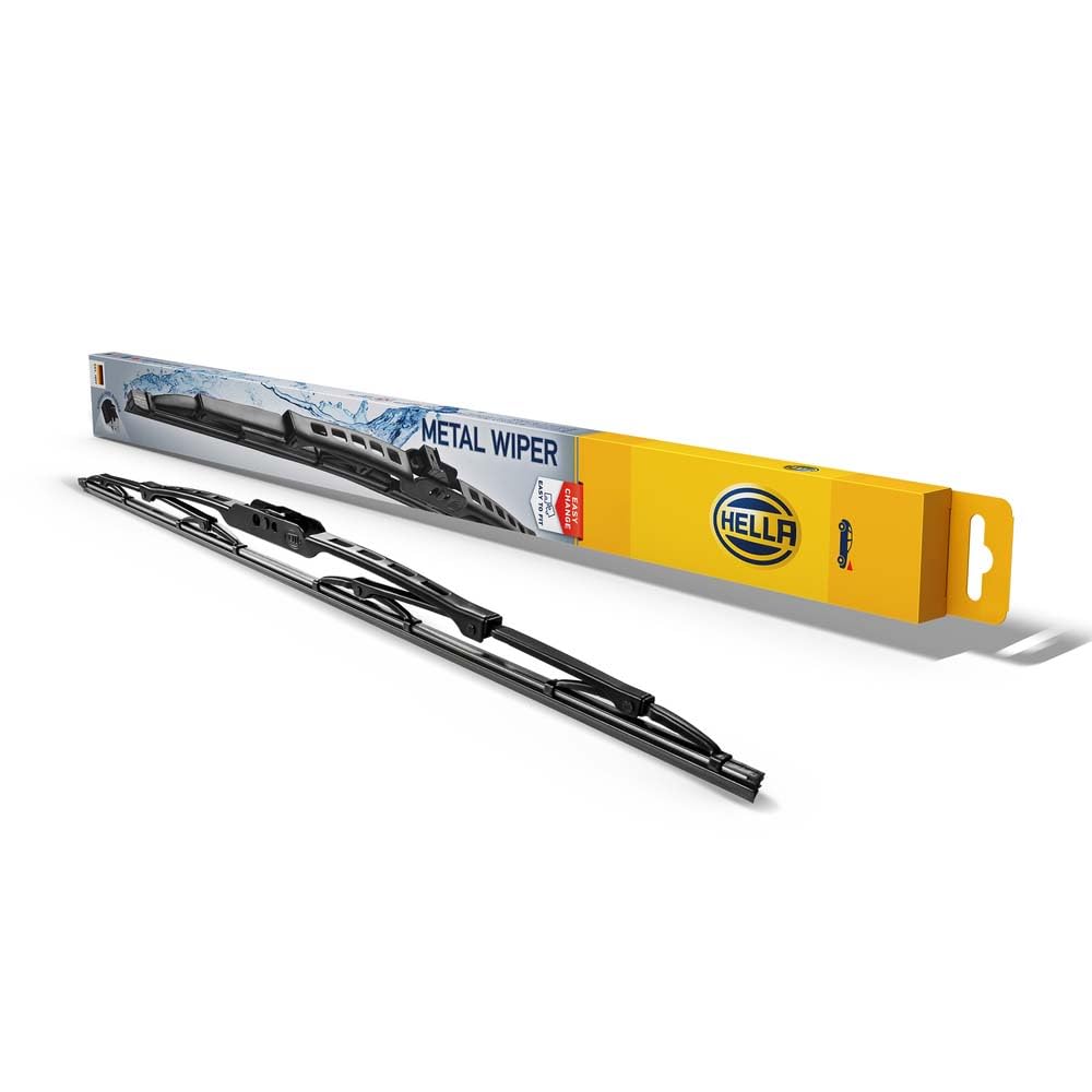 HELLA - Metal Wiper Scheibenwischer - WP28 - Bügelwischerblatt - für Linkslenker - 11" - 275mm - vorne - Menge: 1 - 9XW 178 878-111 von Hella