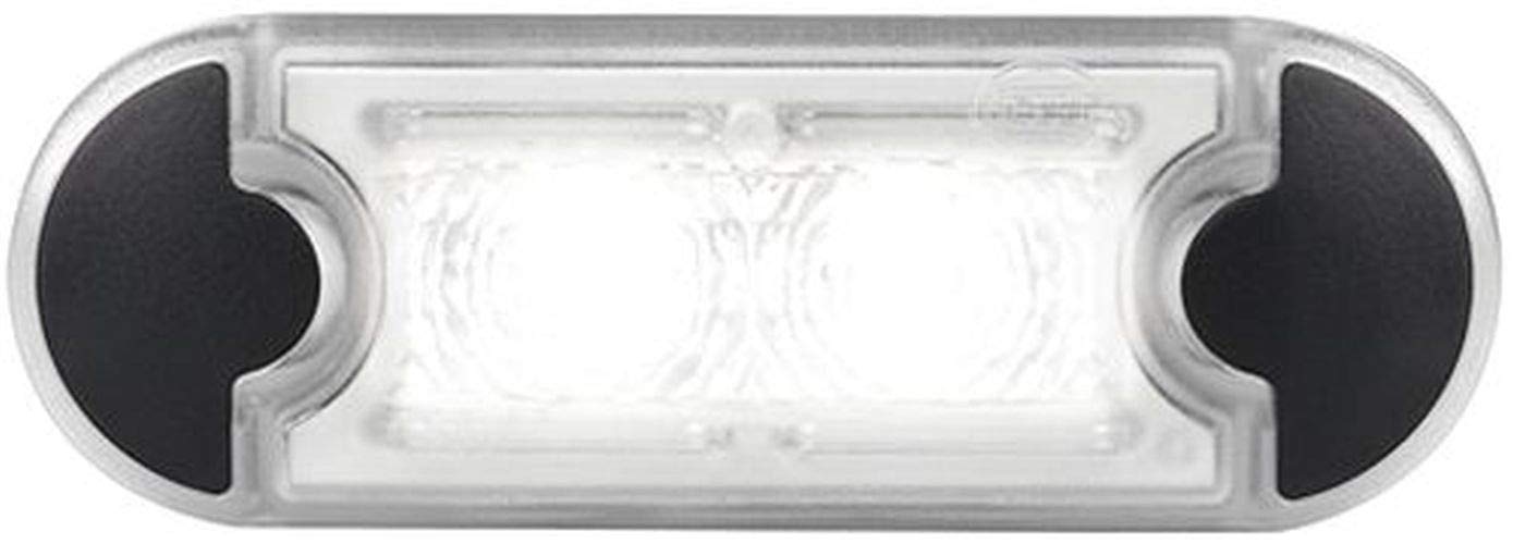 HELLA Einstiegsleuchte - DuraLED - LED - 12V / 24V - 0.5W - Einbau - Lichtscheibenfarbe: glasklar - LED Lichtfarbe: weiß - 2XT 980 855-111 HELLA Einstiegsleuchte - DuraLED - LED - 12V / 24V - 0.5W - Einbau - Lichtscheibenfarbe: glasklar - LED Lichtfarbe: weiß - 2XT 980 855-111 von Hella