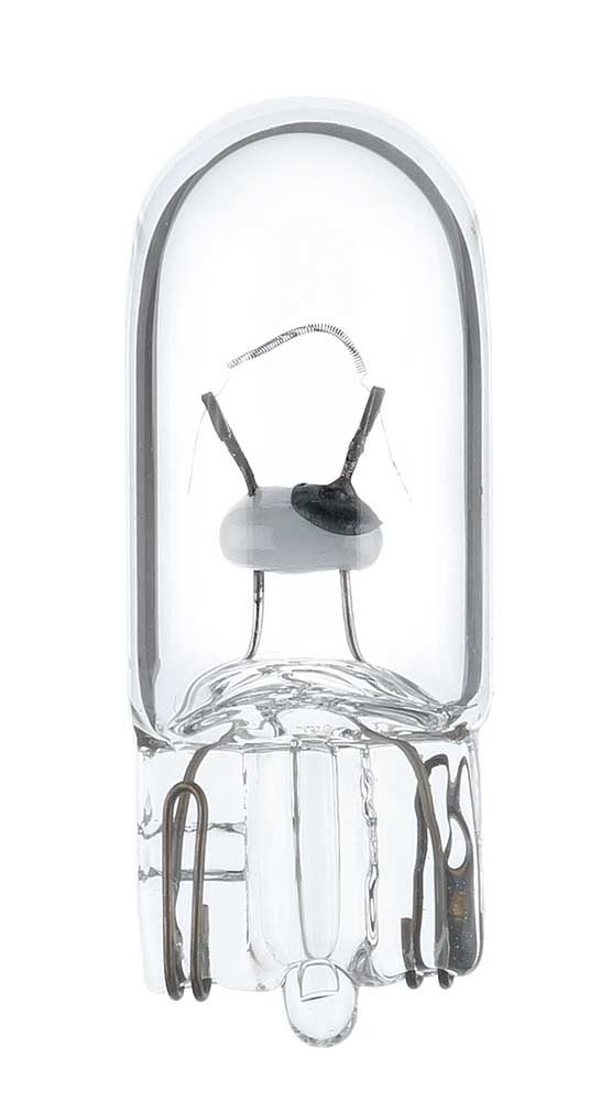 HELLA 8GP 003 594-123 Glühlampe - W5W - Standard - 12V - 5W - Sockelausführung: W2,1x9,5d - Blister - Menge: 2 von Hella