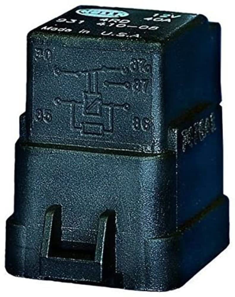 HELLA H41410051 Wetterfestes 20/40 Amp SPDT 280 Footprint Mini Relais von Hella