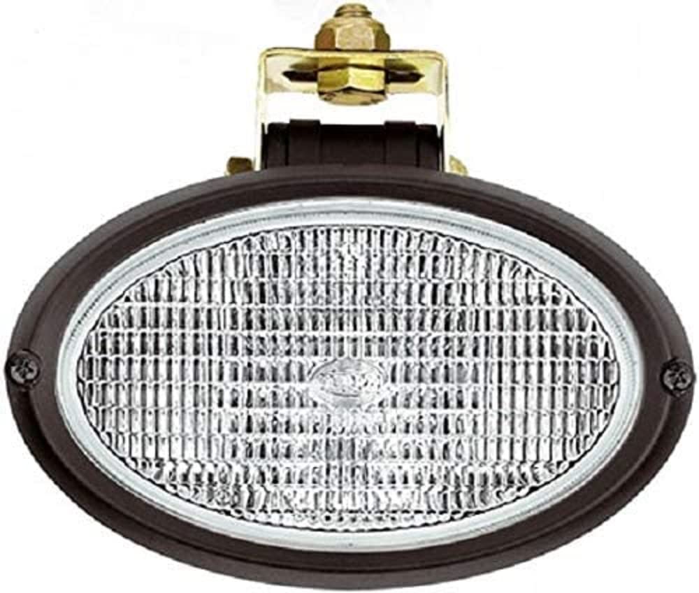HELLA Halogen Arbeitsscheinwerfer - Oval 100 - 12V - Anbau/geschraubt - hängend/schwenkbarer Montagebügel - Nahfeldausleuchtung - Stecker: Schutz-Kontakt-Stecker - 1GA 996 561-007 HELLA Halogen Arbeitsscheinwerfer - Oval 100 - 12V - Anbau/geschraubt - hängend/schwenkbarer Montagebügel - Nahfeldausleuchtung - Stecker: Schutz-Kontakt-Stecker - 1GA 996 561-007 von Hella