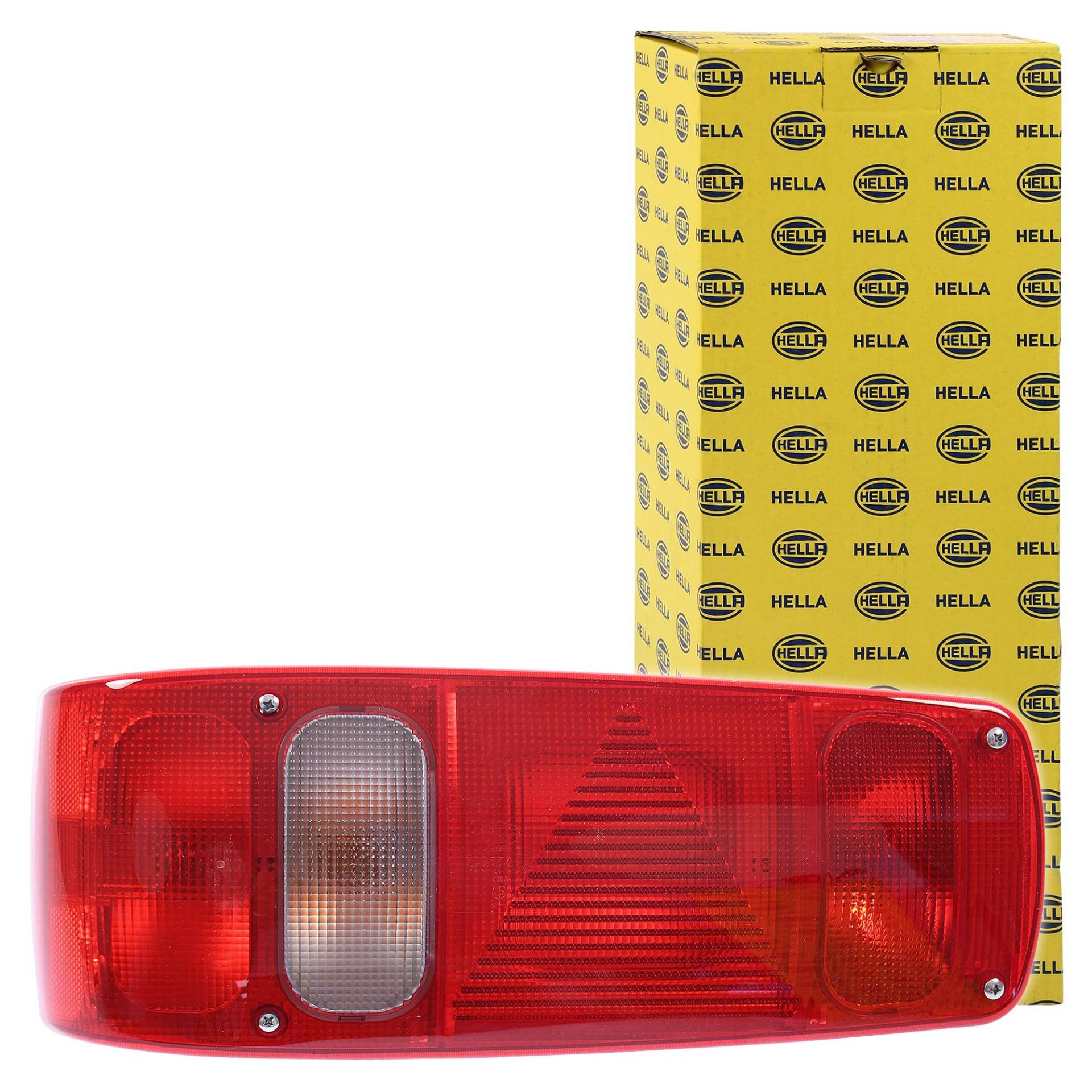 HELLA Rückleuchte - Caraluna I - für Wohnwagen und Wohnmobil - Glühlampe - 12V - Einbau/geschraubt - nicht SAE/ECE - Lichtscheibenfarbe: weiß/rot - Stecker: Flachstecker - links - 2VA 007 502-011 HELLA Rückleuchte - Caraluna I - für Wohnwagen und Wohnmobil - Glühlampe - 12V - Einbau/geschraubt - nicht SAE/ECE - Lichtscheibenfarbe: weiß/rot - Stecker: Flachstecker - links - 2VA 007 502-011 von Hella