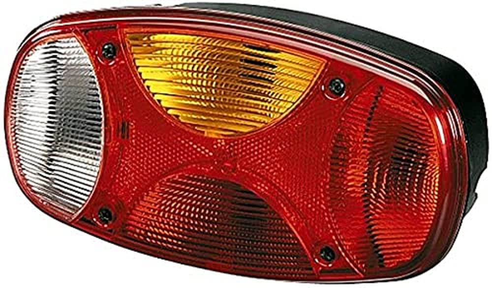 HELLA Heckleuchte - Cargoluna - Glühlampe - 24V - Anbau/geschraubt - ECE/ADR/GGVS - Lichtscheibenfarbe: mehrfarbig - Stecker: Schutz-Kontakt-Stecker - links - Menge: 1 - 2VP 343 640-091 HELLA Heckleuchte - Cargoluna - Glühlampe - 24V - Anbau/geschraubt - ECE/ADR/GGVS - Lichtscheibenfarbe: mehrfarbig - Stecker: Schutz-Kontakt-Stecker - links - Menge: 1 - 2VP 343 640-091 von Hella
