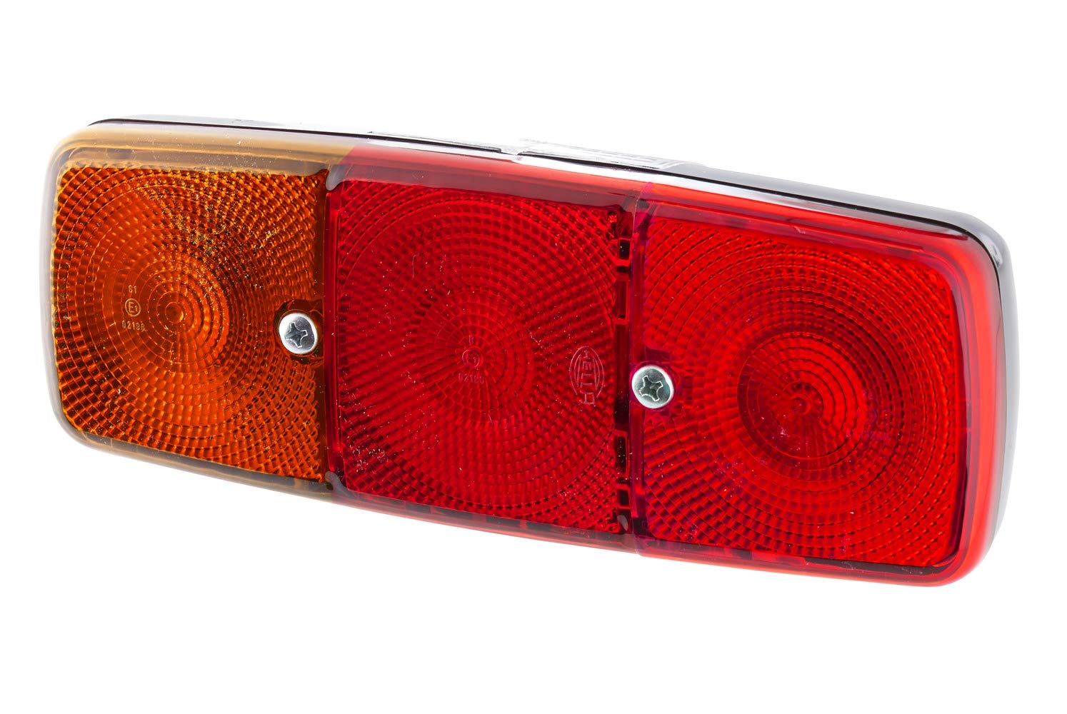 HELLA Rückleuchte - Glühlampe - Anhänger Beleuchtung - 12V / 24V - Anbau/geschraubt - ECE/ADR/GGVS - Lichtscheibenfarbe: rot/gelb - Stecker: Flachstecker - links - Menge: 1 - 2SD 001 699-511 HELLA Rückleuchte - Glühlampe - Anhänger Beleuchtung - 12V / 24V - Anbau/geschraubt - ECE/ADR/GGVS - Lichtscheibenfarbe: rot/gelb - Stecker: Flachstecker - links - Menge: 1 - 2SD 001 699-511 von Hella