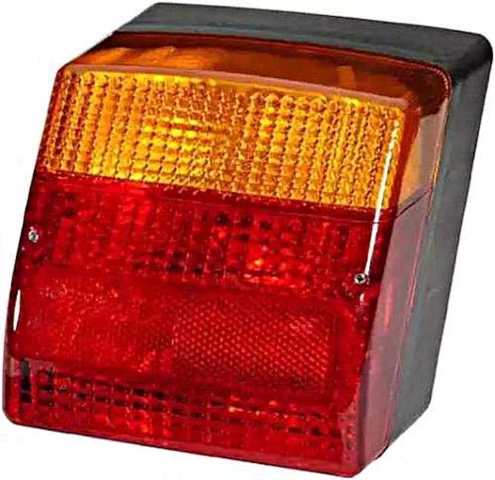 HELLA 2SE 996 030-011 Heckleuchte - Glühlampe - 12V - Anbau/geschraubt - Lichtscheibenfarbe: rot/gelb - Stecker: Rundstecker - links - Menge: 1 HELLA 2SE 996 030-011 Heckleuchte - Glühlampe - 12V - Anbau/geschraubt - Lichtscheibenfarbe: rot/gelb - Stecker: Rundstecker - links - Menge: 1 von Hella