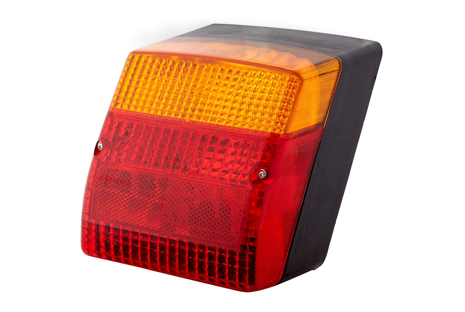 HELLA 2SD 996 030-021 Heckleuchte - Glühlampe - 12V - Anbau/geschraubt - Lichtscheibenfarbe: rot/gelb - Stecker: Rundstecker - rechts - Menge: 1 HELLA 2SD 996 030-021 Heckleuchte - Glühlampe - 12V - Anbau/geschraubt - Lichtscheibenfarbe: rot/gelb - Stecker: Rundstecker - rechts - Menge: 1 von Hella