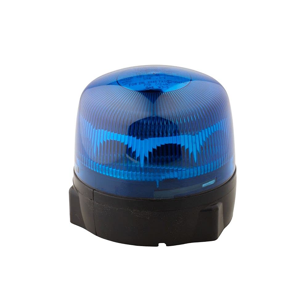 HELLA Rundumleuchte - LED Warnleuchte - Blitzleuchte - RotaLED - 12V / 24V - blau - Anbau - Kabel: 140mm - Stecker: Flachstecker - Menge: 1 - 2XD 012 878-101 HELLA Rundumleuchte - LED Warnleuchte - Blitzleuchte - RotaLED - 12V / 24V - blau - Anbau - Kabel: 140mm - Stecker: Flachstecker - Menge: 1 - 2XD 012 878-101 von Hella
