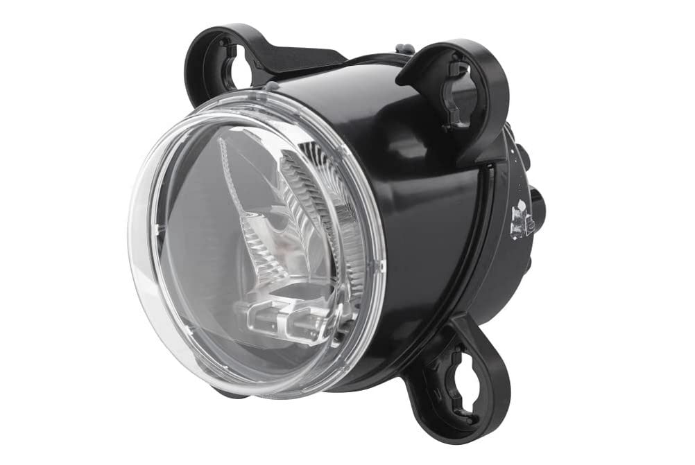 HELLA LED Scheinwerfer - 90mm Essential R80 - 12V - rund - ECE - transparent - Stecker: DEUTSCH Stecker - links/rechts - 1B0 015 050-001 HELLA LED Scheinwerfer - 90mm Essential R80 - 12V - rund - ECE - transparent - Stecker: DEUTSCH Stecker - links/rechts - 1B0 015 050-001 von Hella