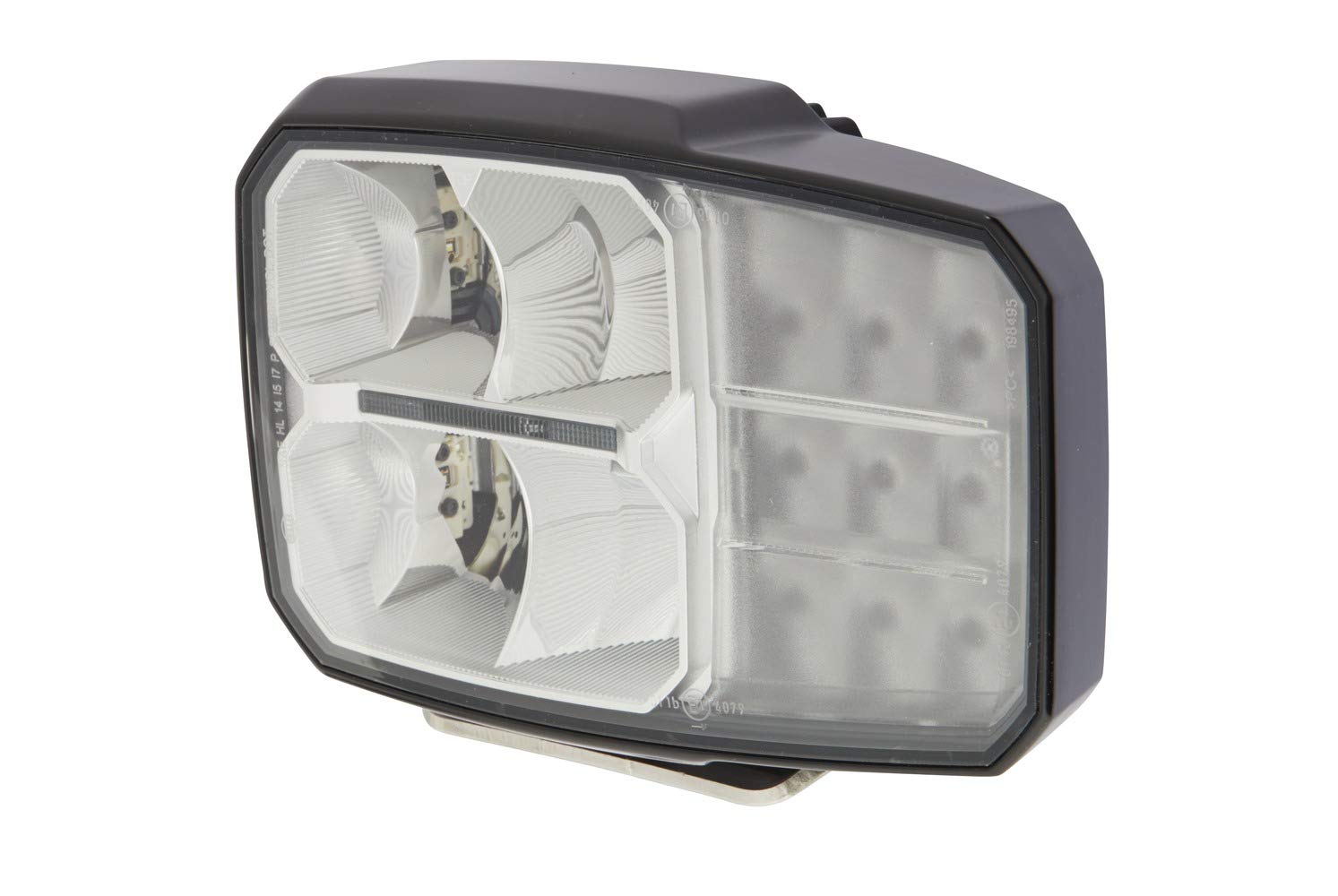 HELLA LED Scheinwerfer - C140 - 24V / 12V - SAE/ECE - transparent - Stecker: DEUTSCH Stecker - links - 1EE 996 374-011 HELLA LED Scheinwerfer - C140 - 24V / 12V - SAE/ECE - transparent - Stecker: DEUTSCH Stecker - links - 1EE 996 374-011 von Hella