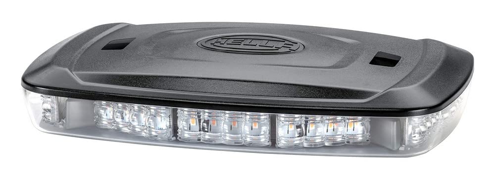 HELLA LED Warnleuchte - Micro Lightbar - 12V / 24V - gelb - Schraubanschluss - Kabel: 500mm - Anbau - 2RL 014 566-101 HELLA LED Warnleuchte - Micro Lightbar - 12V / 24V - gelb - Schraubanschluss - Kabel: 500mm - Anbau - 2RL 014 566-101 von Hella