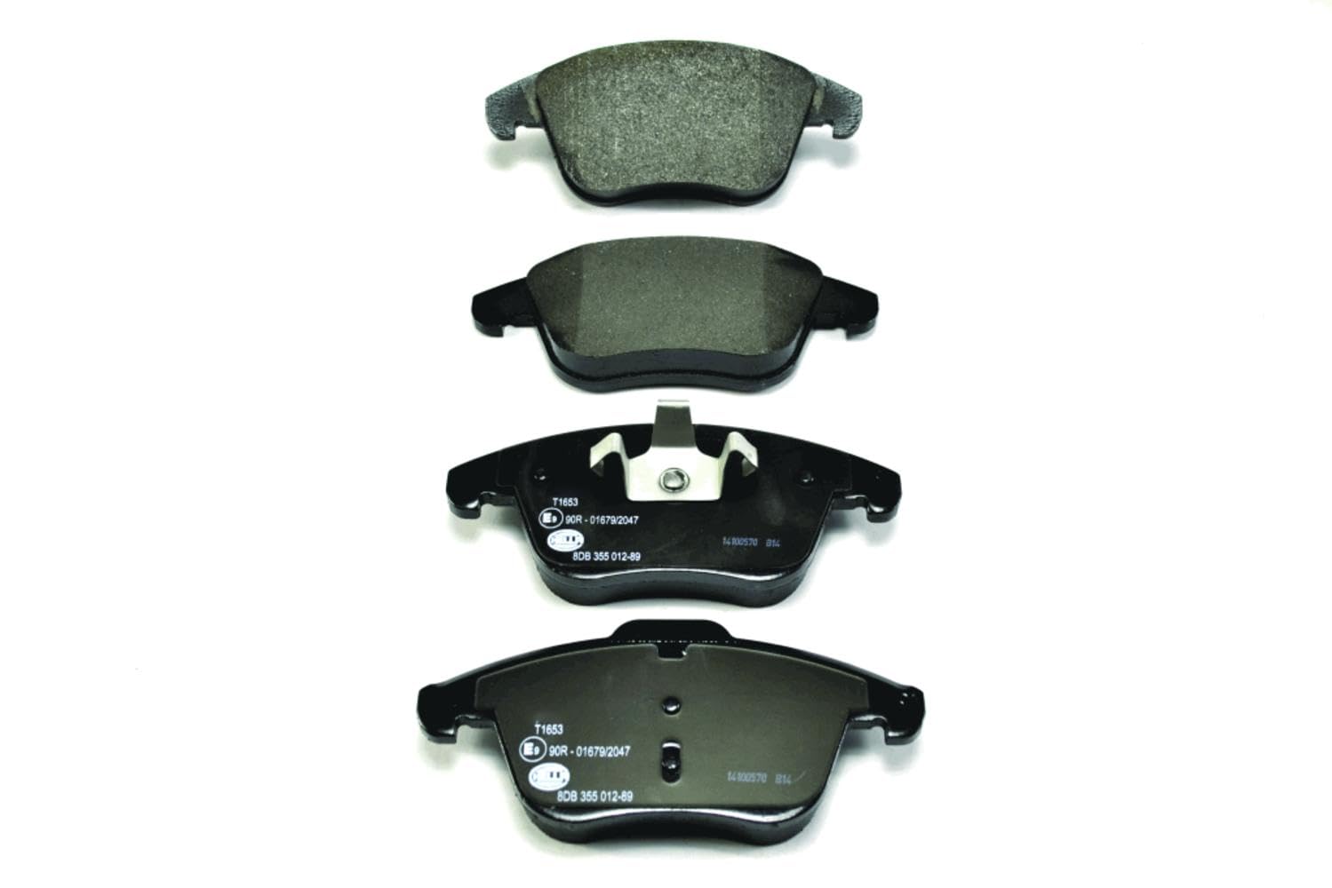 HELLA Bremsbeläge vorne - nicht für Verschleißwarnanzeiger vorbereitet - vier Bremsbeläge pro Set - T1653 - für u.a. FORD / LAND ROVER / VOLVO / VOLVO ASIA - 8DB 355 012-891 HELLA Bremsbeläge vorne - nicht für Verschleißwarnanzeiger vorbereitet - vier Bremsbeläge pro Set - T1653 - für u.a. FORD / LAND ROVER / VOLVO / VOLVO ASIA - 8DB 355 012-891 von Hella