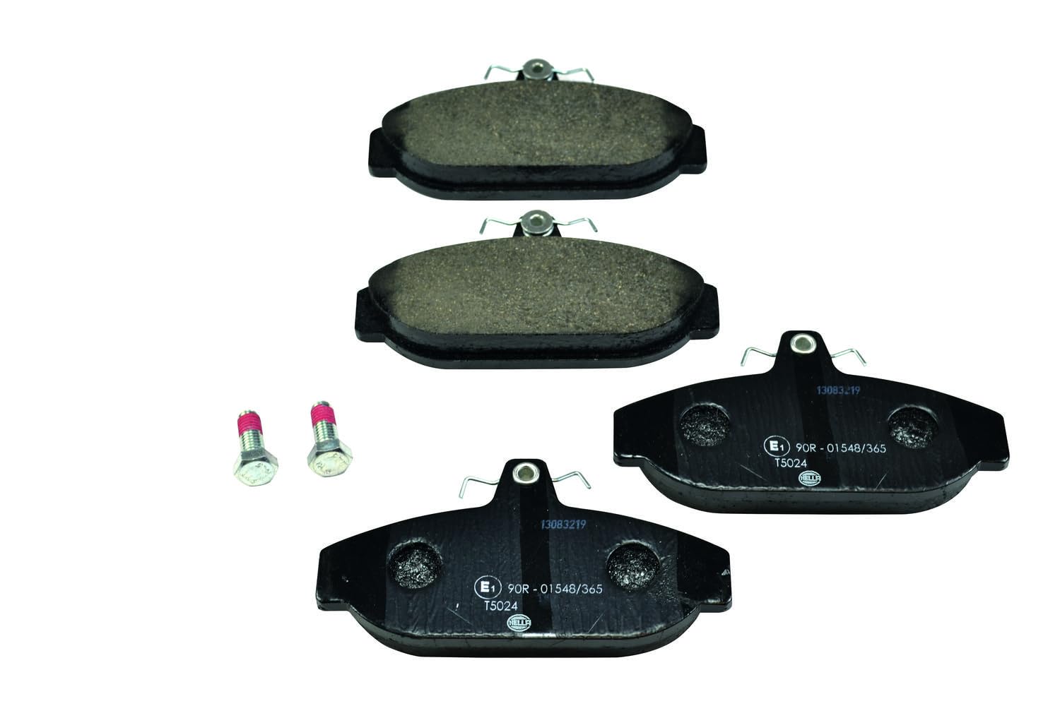 HELLA Bremsbeläge vorne - nicht für Verschleißwarnanzeiger vorbereitet - vier Bremsbeläge pro Set - T5024 - für u.a. VOLVO - 8DB 355 017-721 HELLA Bremsbeläge vorne - nicht für Verschleißwarnanzeiger vorbereitet - vier Bremsbeläge pro Set - T5024 - für u.a. VOLVO - 8DB 355 017-721 von Hella