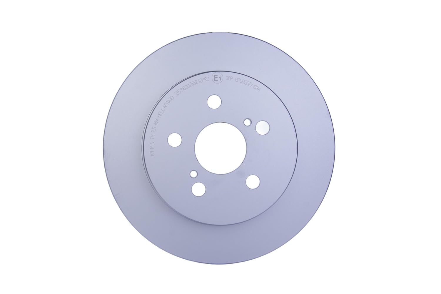 HELLA 8DD 355 116-901 Bremsscheibe - 55240PRO - beschichtet - 259mm - 9mm - Voll - für u.a. DAIHATSU / LEXUS / SUBARU / TOYOTA HELLA 8DD 355 116-901 Bremsscheibe - 55240PRO - beschichtet - 259mm - 9mm - Voll - für u.a. DAIHATSU / LEXUS / SUBARU / TOYOTA von Hella