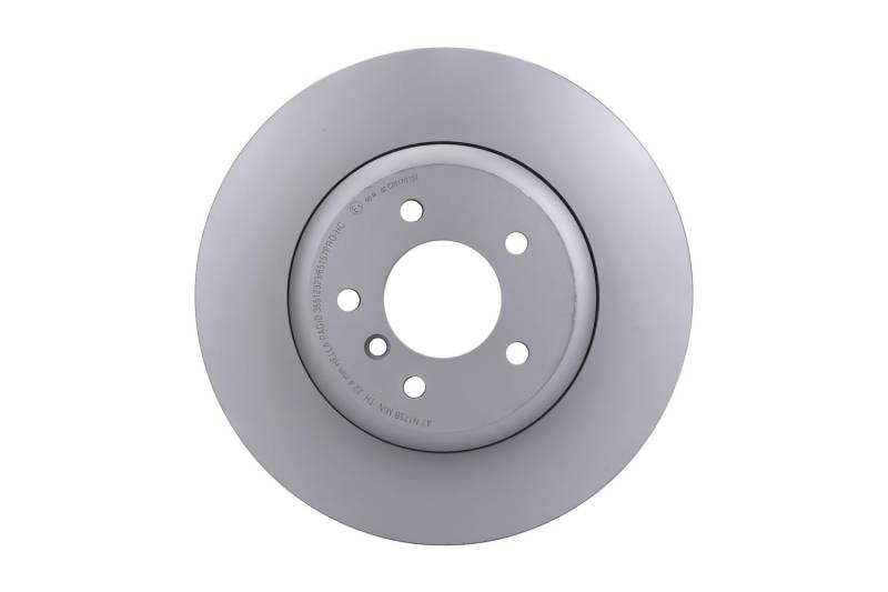 HELLA 8DD 355 123-231 Bremsscheibe - 65157PRO_HC - hochgekohlt - beschichtet - 345mm - 24mm - zweiteilige Bremsscheibe/außenbelüftet - für u.a. BMW von Hella
