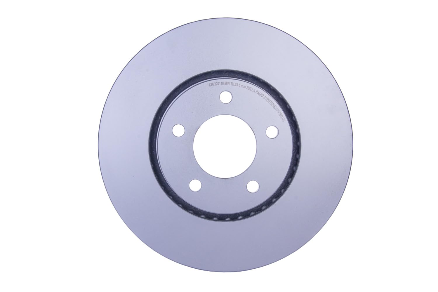 HELLA 8DD 355 127-671 Bremsscheibe - 50331PRO_HC - hochgekohlt - beschichtet - 302mm - 28mm - außenbelüftet - für u.a. CHRYSLER / DODGE HELLA 8DD 355 127-671 Bremsscheibe - 50331PRO_HC - hochgekohlt - beschichtet - 302mm - 28mm - außenbelüftet - für u.a. CHRYSLER / DODGE von Hella