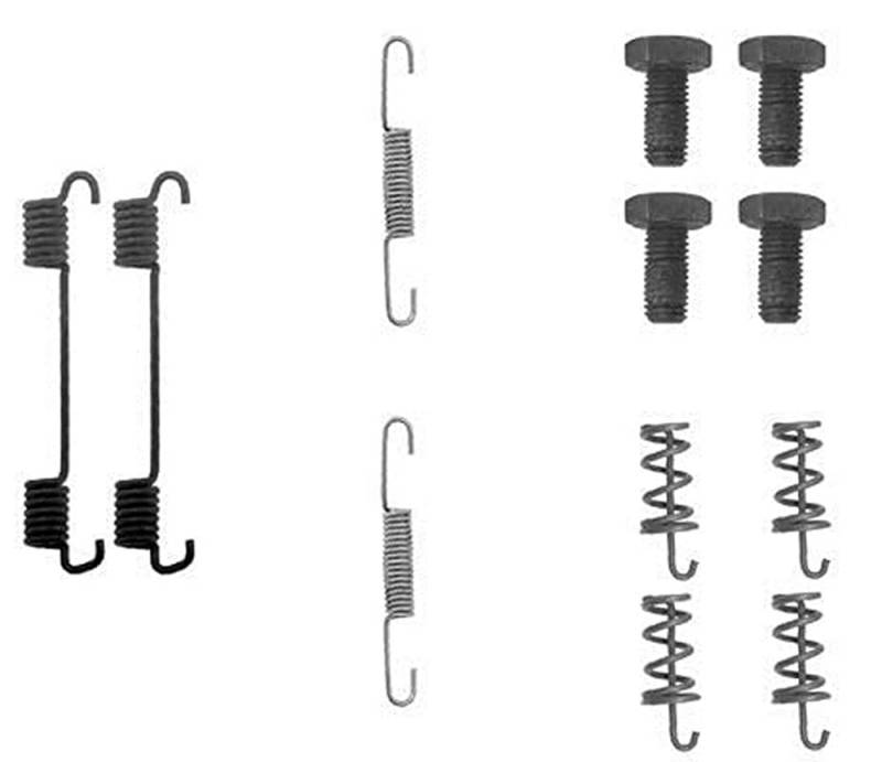 HELLA PAGID 8DZ 355 201-701 Zubehörsatz, Feststellbremsbacken - X0157 - Bremssystem: TRW - für u.a. MERCEDES-BENZ von Hella