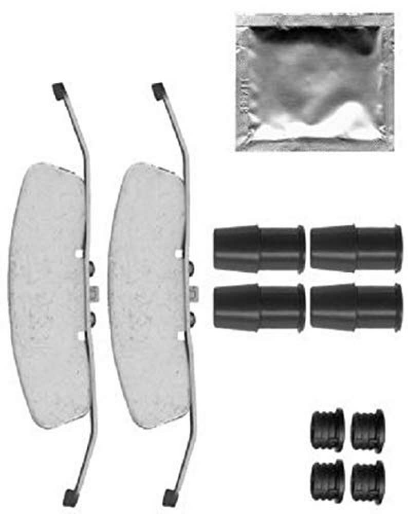 HELLA 8DZ 355 205-471 Zubehörsatz, Bremssattel - K0461 - Bremssystem: Lucas - für u.a. AUDI / VOLKSWAGEN HELLA 8DZ 355 205-471 Zubehörsatz, Bremssattel - K0461 - Bremssystem: Lucas - für u.a. AUDI / VOLKSWAGEN von Hella