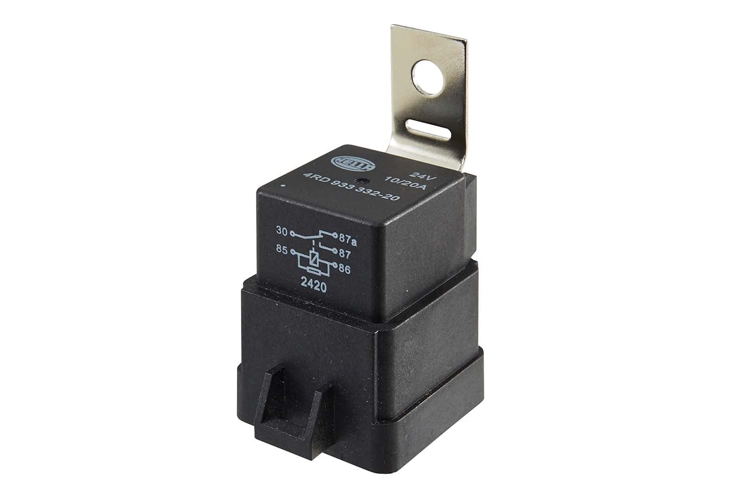 HELLA Relais, Arbeitsstrom - 24V - 5-polig - Schließer/Öffner/Wechsler - mit Halter - 4RD 933 332-201 HELLA Relais, Arbeitsstrom - 24V - 5-polig - Schließer/Öffner/Wechsler - mit Halter - 4RD 933 332-201 von Hella