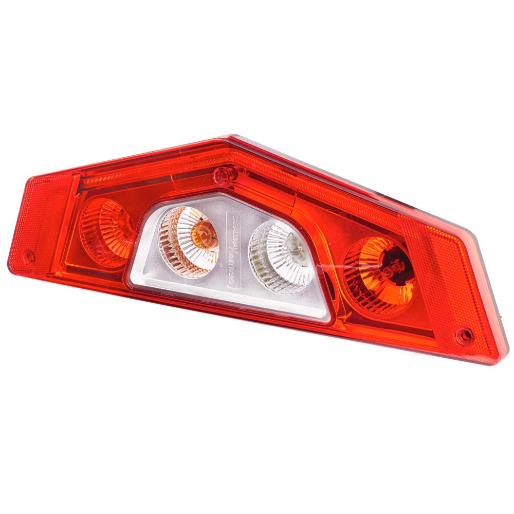 HELLA Rückleuchte - Caraluna X - für Wohnwagen und Wohnmobil - Glühlampe - 12V - Einbau/geschraubt - ECE - Lichtscheibenfarbe: rot/glasklar - Stecker: AMP - links - Menge: 1 - 2VP 012 570-011 HELLA Rückleuchte - Caraluna X - für Wohnwagen und Wohnmobil - Glühlampe - 12V - Einbau/geschraubt - ECE - Lichtscheibenfarbe: rot/glasklar - Stecker: AMP - links - Menge: 1 - 2VP 012 570-011 von Hella
