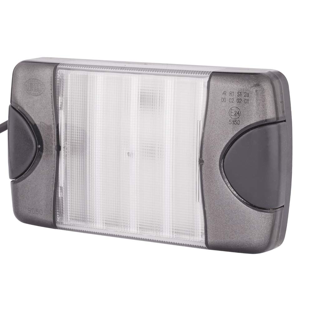 HELLA Rückleuchte - DuraLED - Anhänger Beleuchtung - LED - 12V / 24V - Anbau/geschraubt - ECE/ADR/GGVS - Lichtscheibenfarbe: weiß - Kabel: 2500mm - Stecker: offene Kabelenden - 2SB 980 606-701 HELLA Rückleuchte - DuraLED - Anhänger Beleuchtung - LED - 12V / 24V - Anbau/geschraubt - ECE/ADR/GGVS - Lichtscheibenfarbe: weiß - Kabel: 2500mm - Stecker: offene Kabelenden - 2SB 980 606-701 von Hella