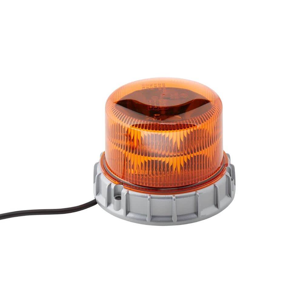 HELLA Rundumleuchte - LED Warnleuchte - Blitzleuchte - K-LED 1.2 - 12V / 24V - gelb - geschraubt - Kabel: 1450mm - Stecker: offene Kabelenden - Menge: 1 - 2XD 012 984-301 HELLA Rundumleuchte - LED Warnleuchte - Blitzleuchte - K-LED 1.2 - 12V / 24V - gelb - geschraubt - Kabel: 1450mm - Stecker: offene Kabelenden - Menge: 1 - 2XD 012 984-301 von Hella