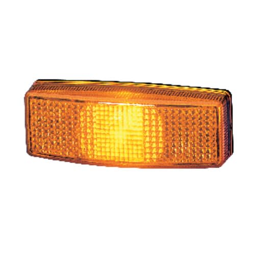 HELLA 2PS 006 717-031 Seitenmarkierungsleuchte - Begrenzungsleuchte - Anhänger - Wohnwagen - Halogen - 12V - Schraubanschluss/Anbau - ADR/GGVS - Lichtscheibenfarbe: gelb - rechts/links - Menge: 1 HELLA 2PS 006 717-031 Seitenmarkierungsleuchte - Begrenzungsleuchte - Anhänger - Wohnwagen - Halogen - 12V - Schraubanschluss/Anbau - ADR/GGVS - Lichtscheibenfarbe: gelb - rechts/links - Menge: 1 von Hella