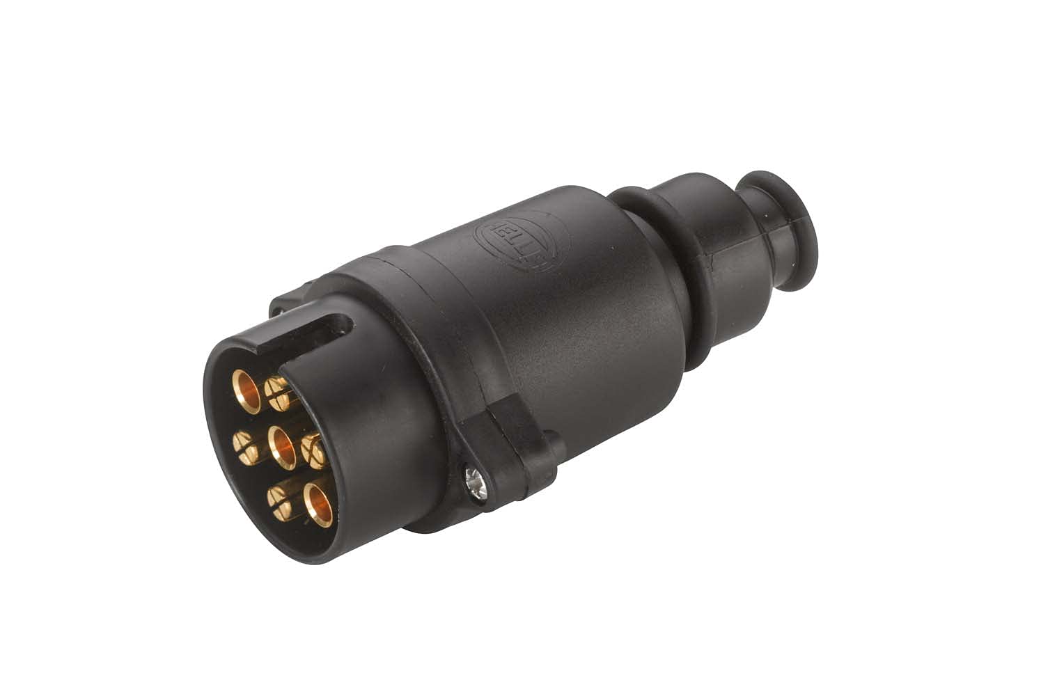 HELLA Stecker - 12V - 7-polig - Stecker: Flachstecker - Länge: 82mm - schwarz - DIN/ISO: 1724 N-Typ - Menge: 25 - 8JA 001 930-041 HELLA Stecker - 12V - 7-polig - Stecker: Flachstecker - Länge: 82mm - schwarz - DIN/ISO: 1724 N-Typ - Menge: 25 - 8JA 001 930-041 von Hella
