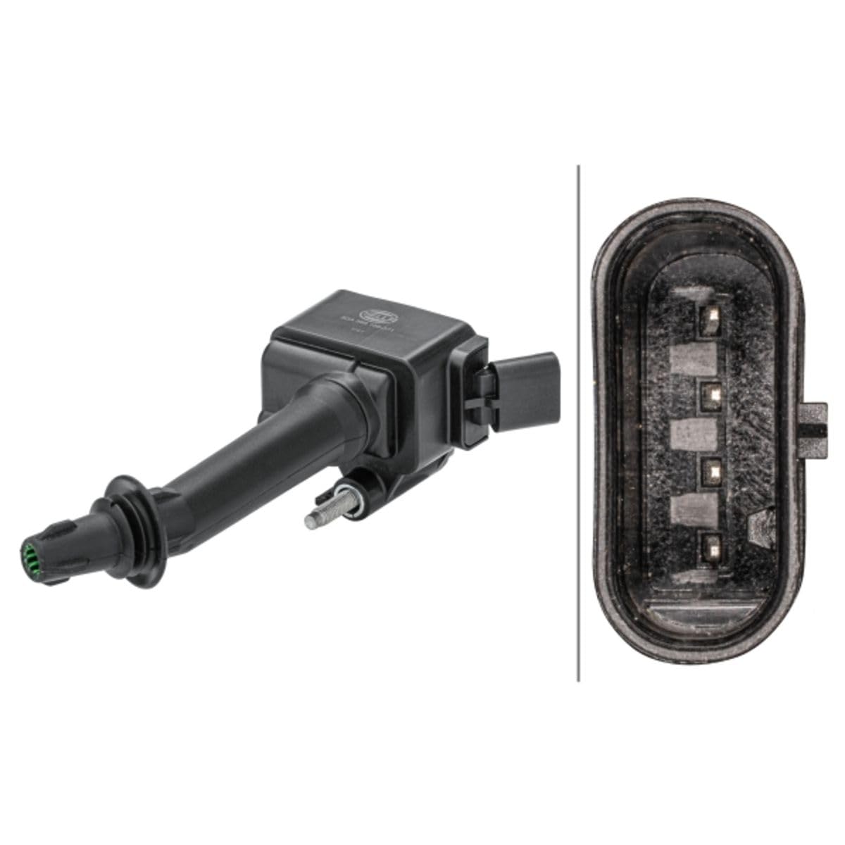 HELLA 5DA 358 168-371 Zündspule - 12 V - 4-poliger Stecker - Bajonett HELLA 5DA 358 168-371 Zündspule - 12 V - 4-poliger Stecker - Bajonett von Hella