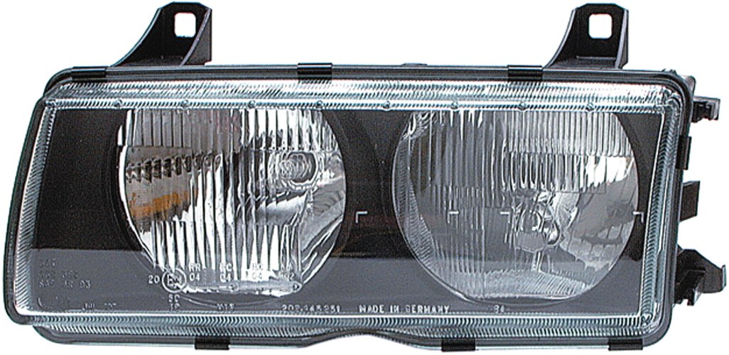 HELLA 1AJ 007 143-091 FF/Halogen-Hauptscheinwerfer - links - für u.a. BMW 3 Compact (E36) von Hella