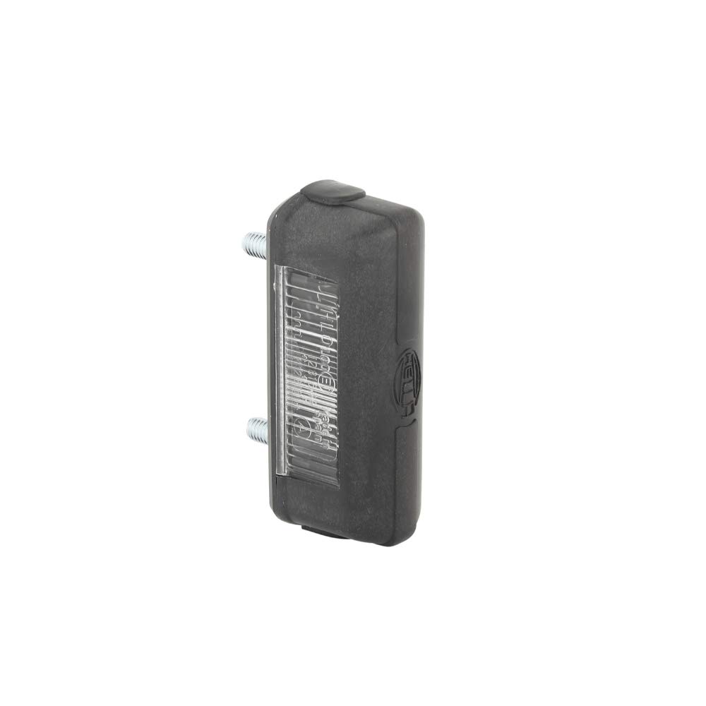 Hella 2KA 001 389-101 Kennzeichenleuchte - Halogen - 12/24V - geschraubt/Anbau - Lichtscheibenfarbe: glasklar - Stecker: Flachstecker - rechts/links/außen/hinten - Menge: 10 Hella 2KA 001 389-101 Kennzeichenleuchte - Halogen - 12/24V - geschraubt/Anbau - Lichtscheibenfarbe: glasklar - Stecker: Flachstecker - rechts/links/außen/hinten - Menge: 10 von Hella