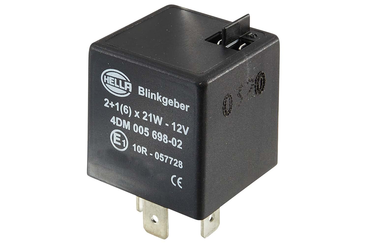 HELLA - Blinkgeber - 12V - 5-polig - gesteckt - elektronisch - 4DM 005 698-021 von Hella